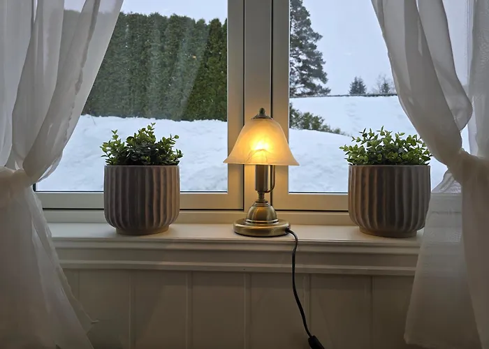 Cozy & Stylish Half-house In The Heart Of Eidsvoll